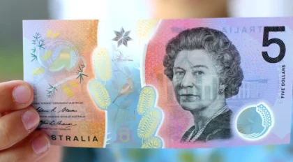 Australian 5 dollar note