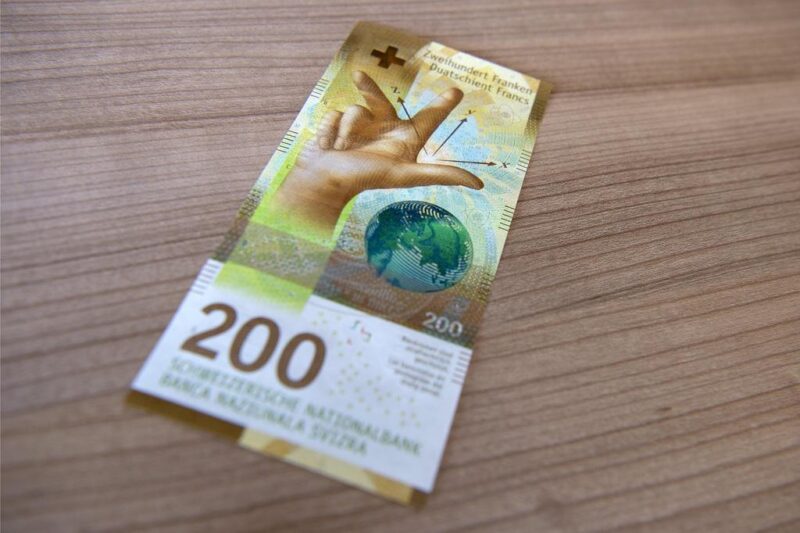 200 Swiss Francs Note - Image 3